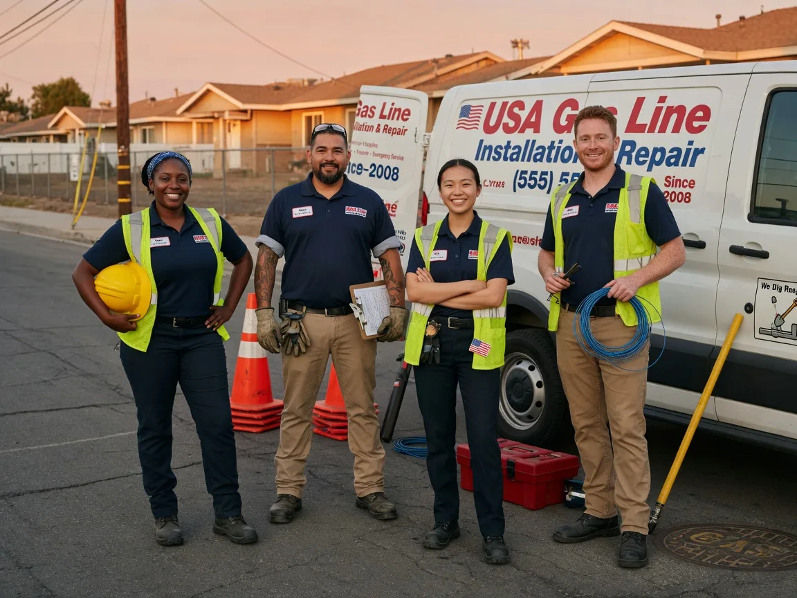 Gas Line Installation company in Martinsville, IN